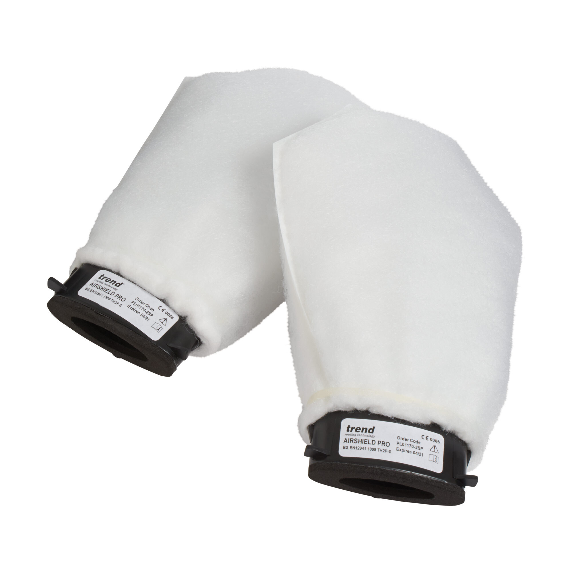 Trend Replacement Air Filters, Pack of 2 for Airshield Pro, TH2P-S, Easy Install, Reliable Protection, AIR/P/1